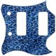 Leopard Print Blue