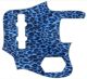 Leopard Print Blue