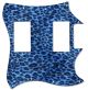 Leopard Print Blue