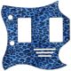 Leopard Print Blue