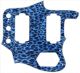 Leopard Print Blue
