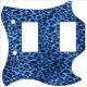 Leopard Print Blue