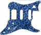Leopard Print Blue