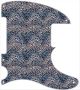 Leopard Print Blue/White