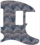 Leopard Print Blue/White