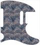 Leopard Print Blue/White