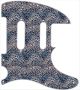 Leopard Print Blue/White