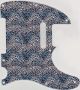 Leopard Print Blue/White