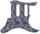 Leopard Print Blue/White