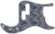 Leopard Print Blue/White
