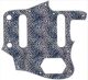 Leopard Print Blue/White