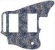 Leopard Print Blue/White