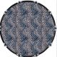 Leopard Print Blue White
