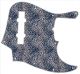 Leopard Print Blue/White