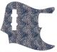 Leopard Print Blue/White