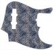 Leopard Print Blue/White