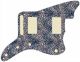 Leopard Print Blue/White