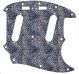 Leopard Print Blue/White