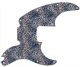 Leopard Print Blue/White