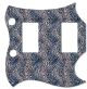 Leopard Print Blue/White