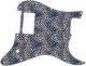 Leopard Print Blue/White