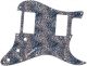 Leopard Print Blue/White