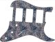 Leopard Print Blue/White