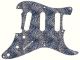 Leopard Print Blue/White