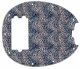 Leopard Print Blue/White