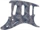 Leopard Print Blue/White