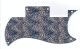 Leopard Print Blue/White