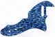 Leopard print Blue