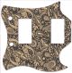 Paisley Black/Cream