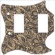 Paisley Black/Cream