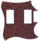 Paisley Black/Red