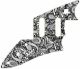Paisley Black/White