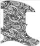 Paisley Black/White