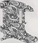 Paisley Black/White