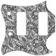 Paisley Black/White