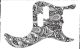 Paisley Black/White