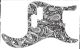 Paisley Black/White