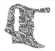 Paisley Black/White