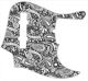 Paisley Black/White