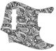 Paisley Black/White