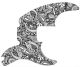 Paisley Black/White