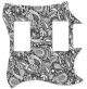 Paisley Black/White