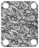 Paisley BK/WH