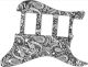 Paisley Black/White
