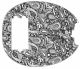 Paisley Black/White