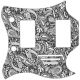 Paisley Black/White